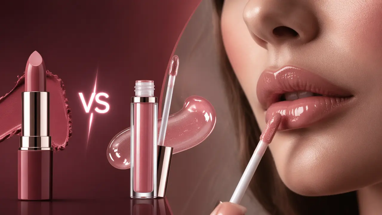 لیپ گلاس چیست؟ بررسی کاربرد، مزایا و تفاوت آن با رژ لب