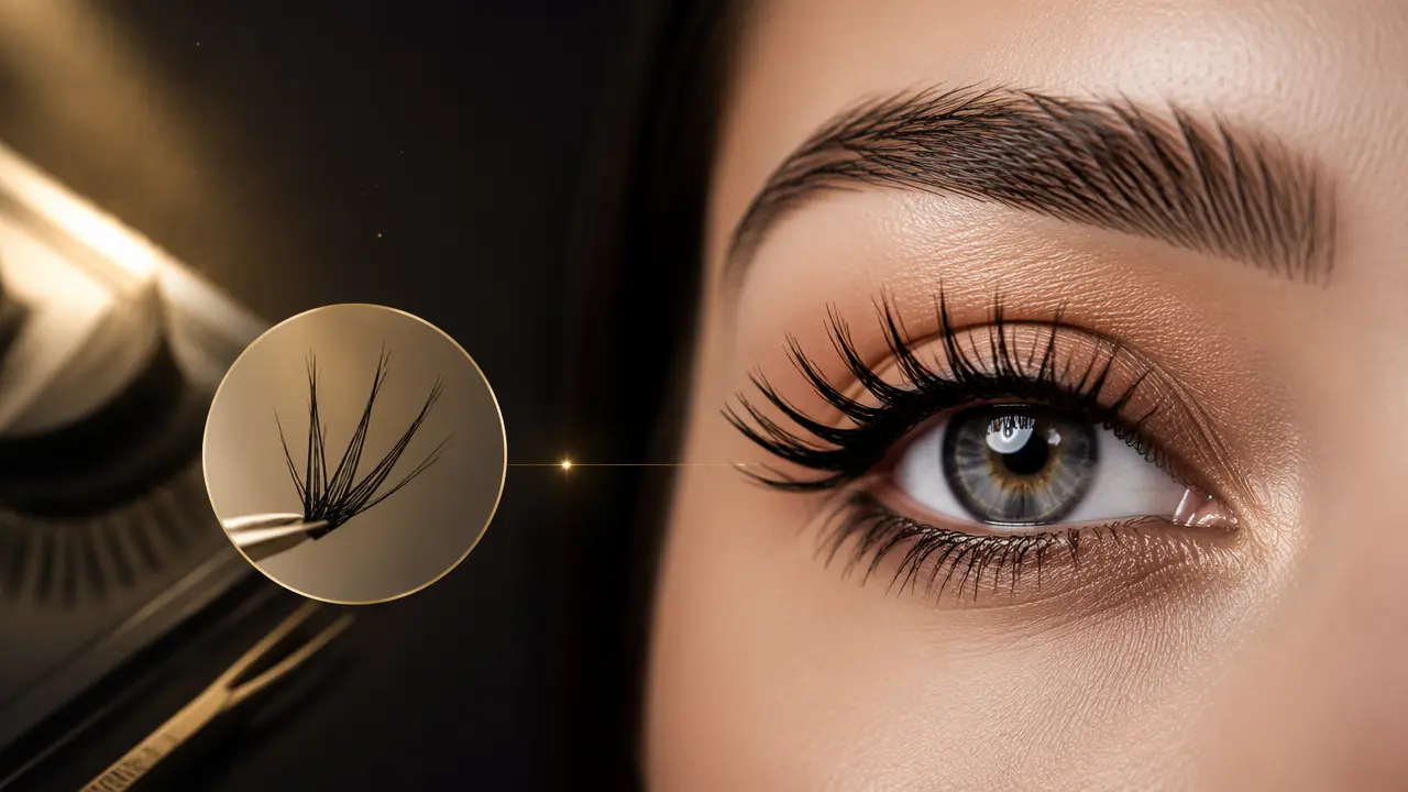 مدل مژه اسپایکی