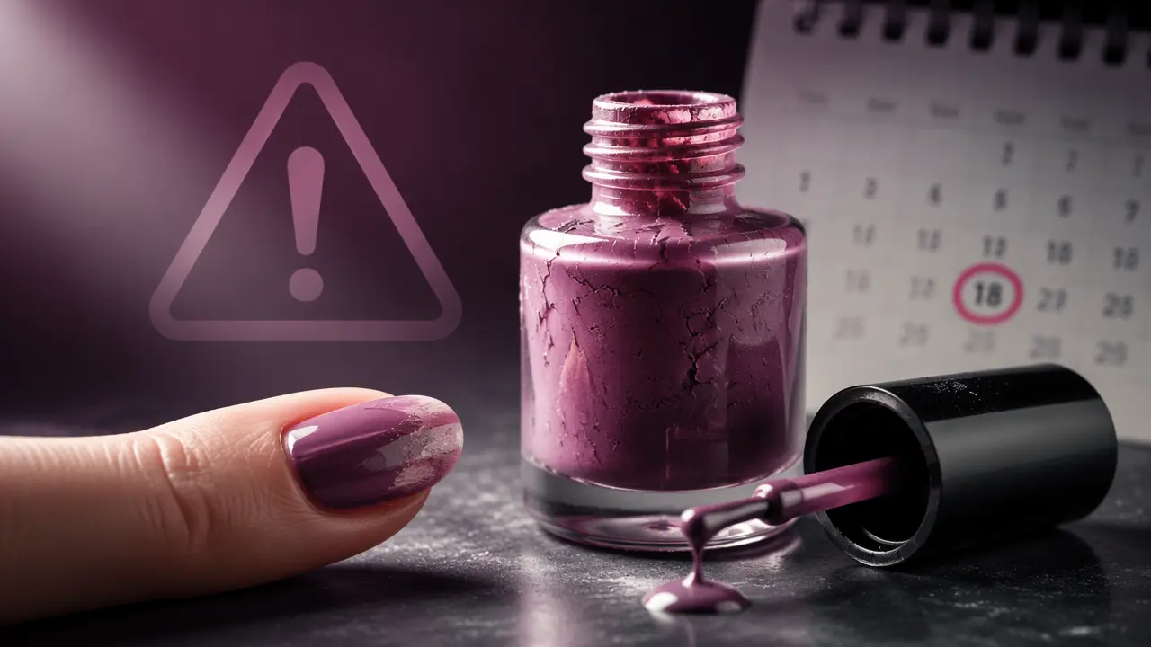 لاک ناخن تاریخ گذشته چه خطراتی برای سلامت ناخن دارد؟