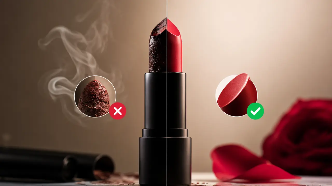 چگونه بفهمیم رژ لب تاریخ گذشته است؟