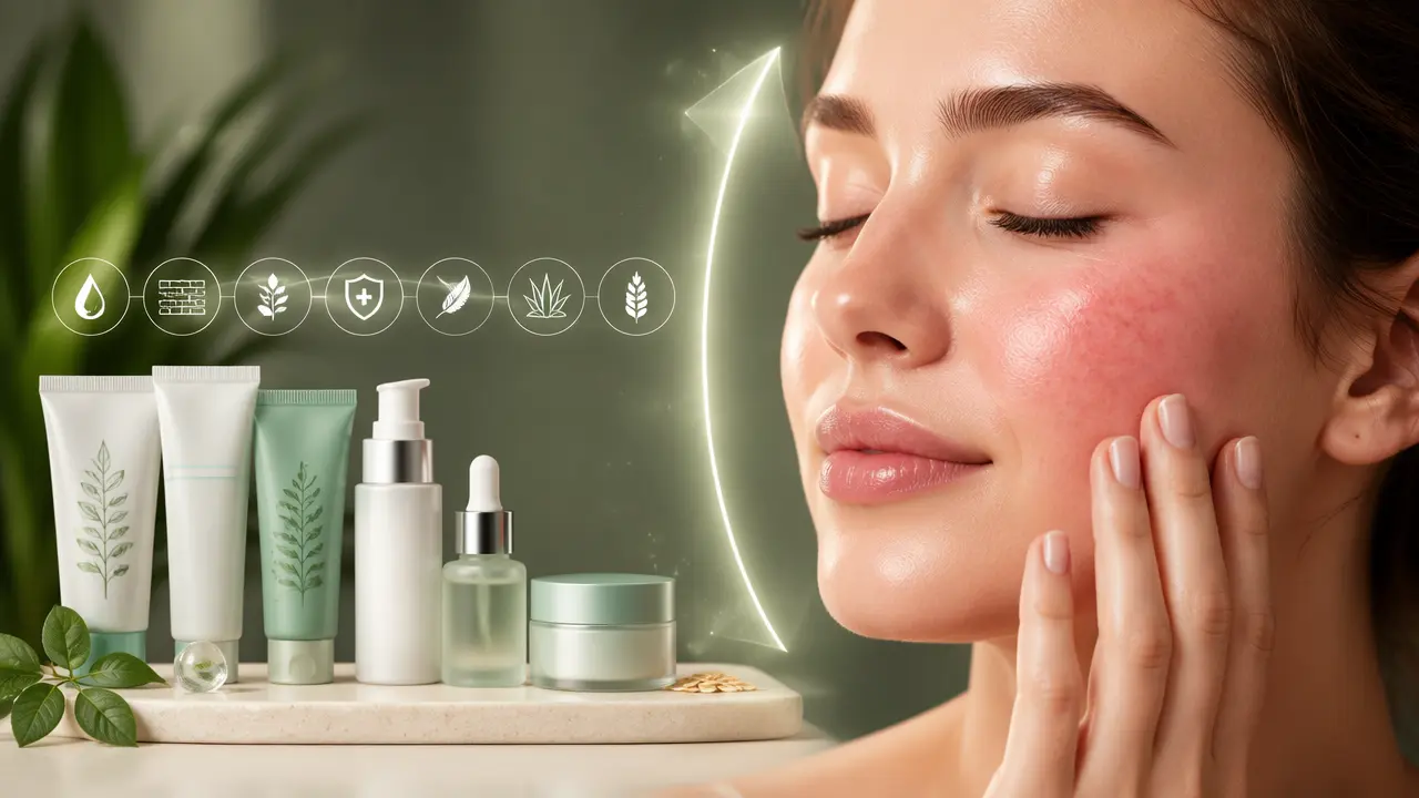 بهترین کرم برای التهاب و قرمزی پوست