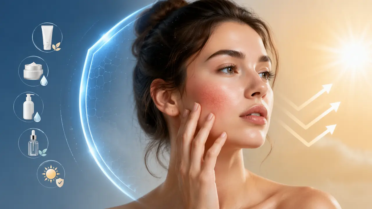 بهترین کرم برای التهاب و قرمزی پوست