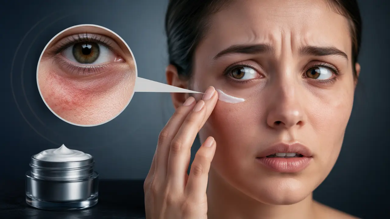 عوارض کرم دور چشم چیست؟