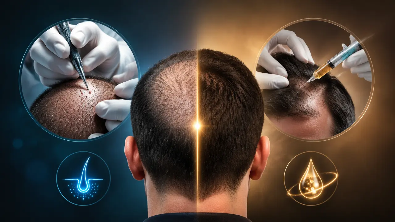 کاشت مو یا مزوتراپی؟ بررسی تفاوت ها، مزایا و نتایج هر روش