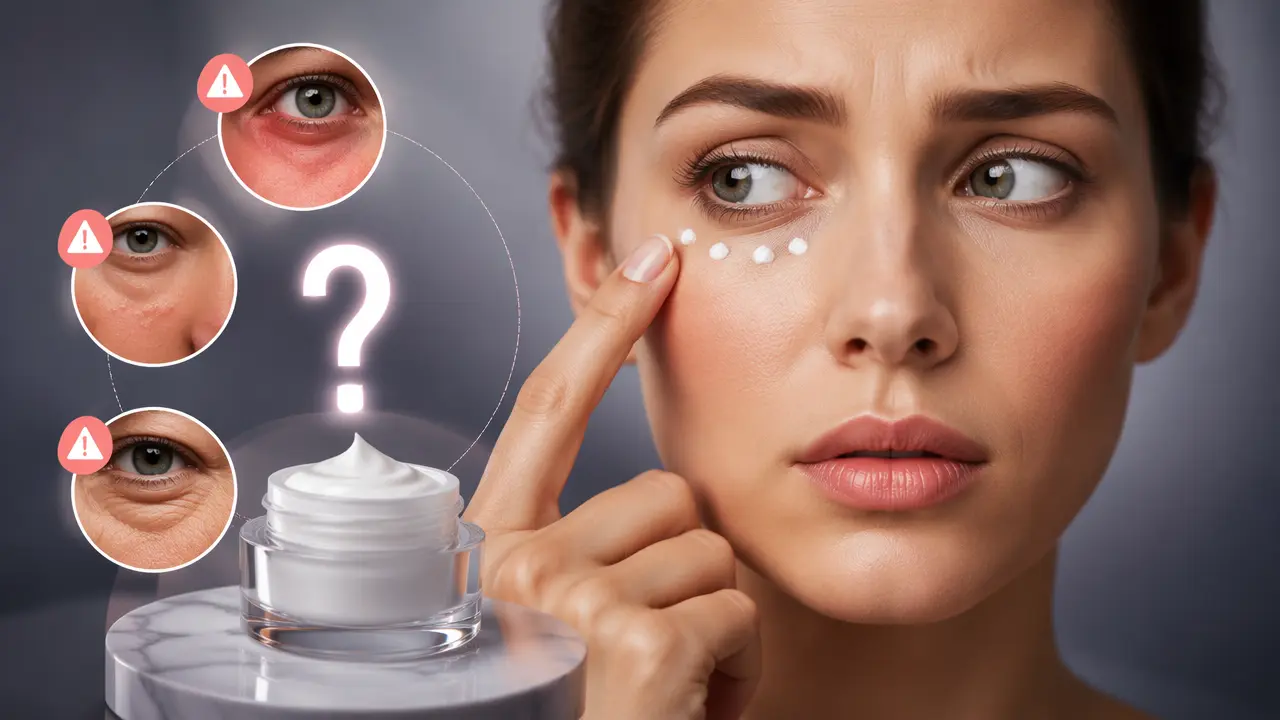 عوارض کرم دور چشم چیست؟ نکاتی که قبل از استفاده باید بدانید