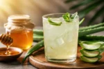 طرز تهیه شربت آلوورا طبیعی و خانگی با شکر و عسل + خواص آن