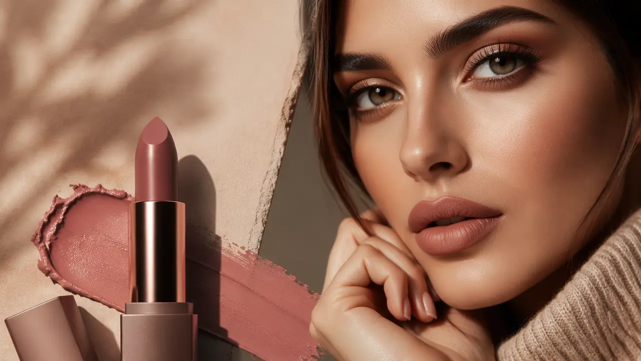رژ لب نود برای پوست سفید