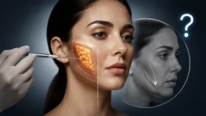 عوارض بوکال فت؛ آیا تخلیه چربی صورت باعث افتادگی پوست میشود؟