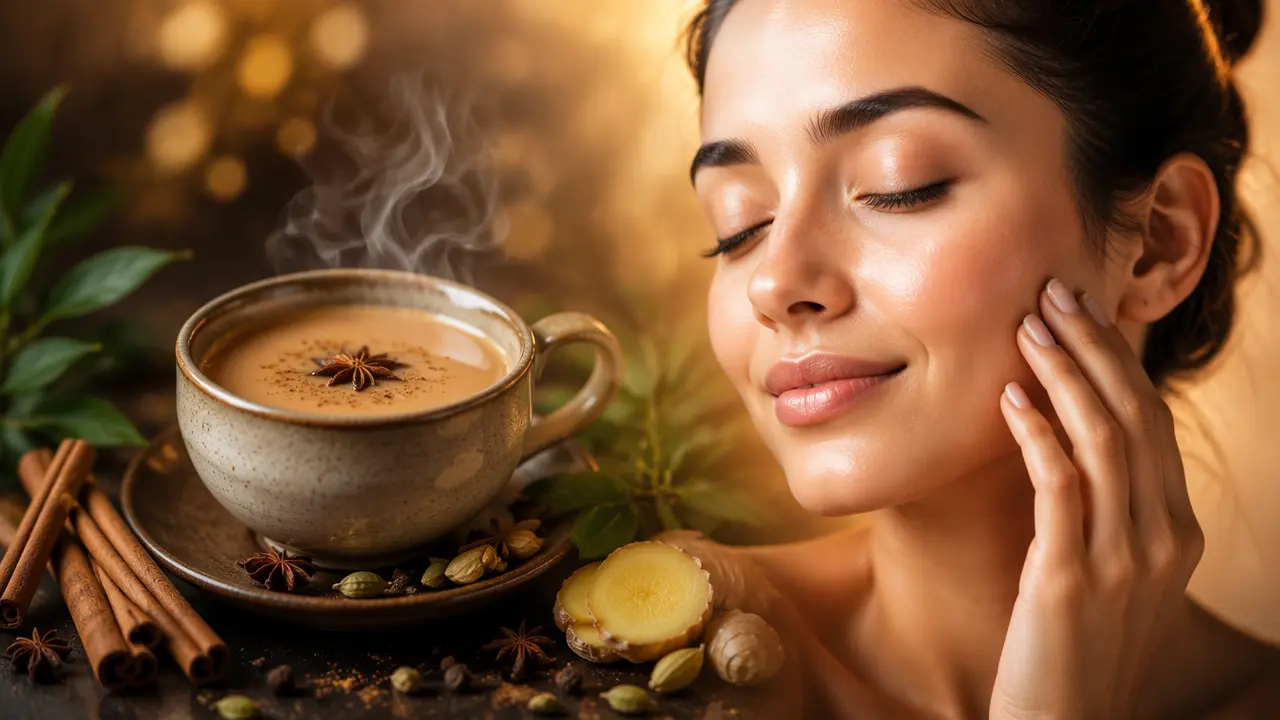 فواید چای ماسالا برای پوست