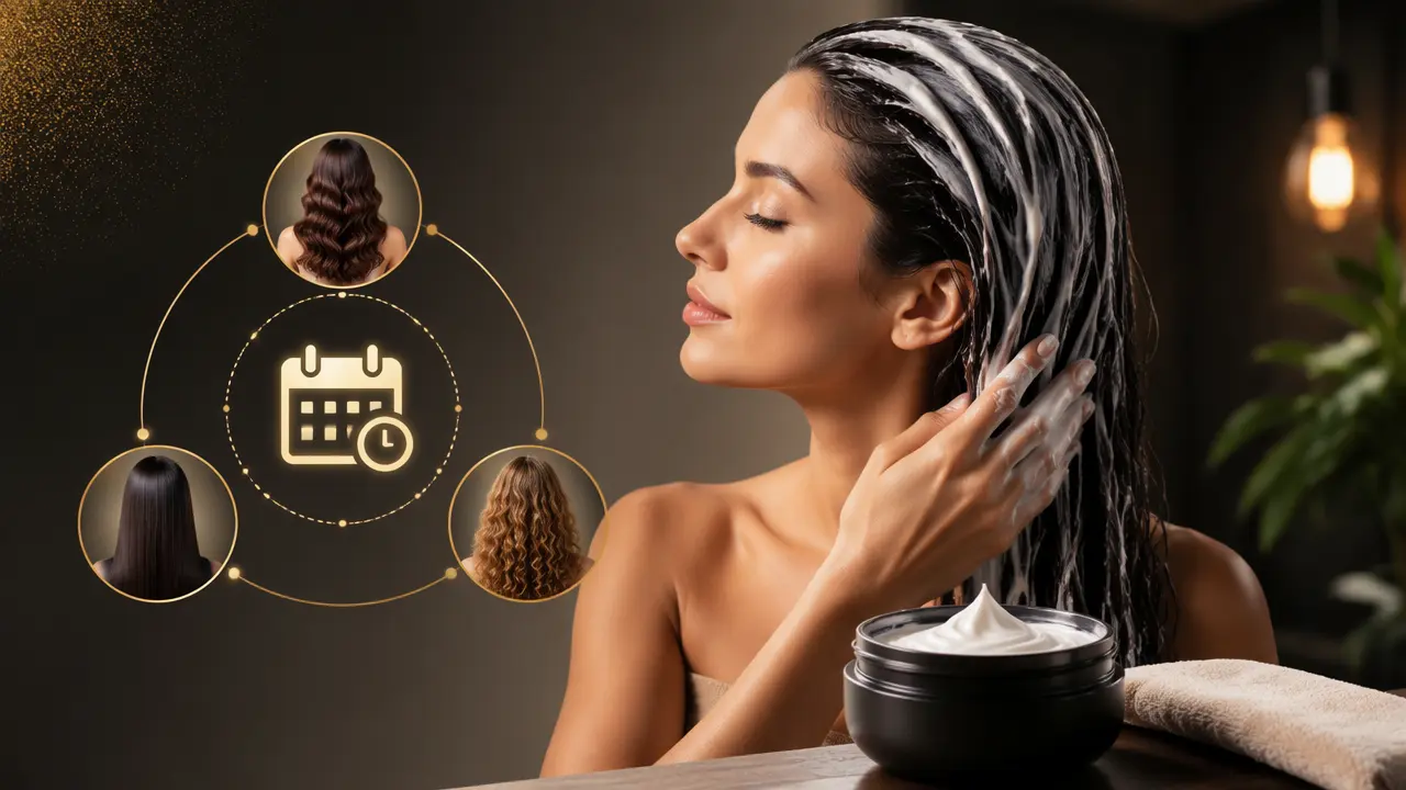 راهنمای استفاده صحیح از ماسک مو بعد از حمام برای موهای سالم تر