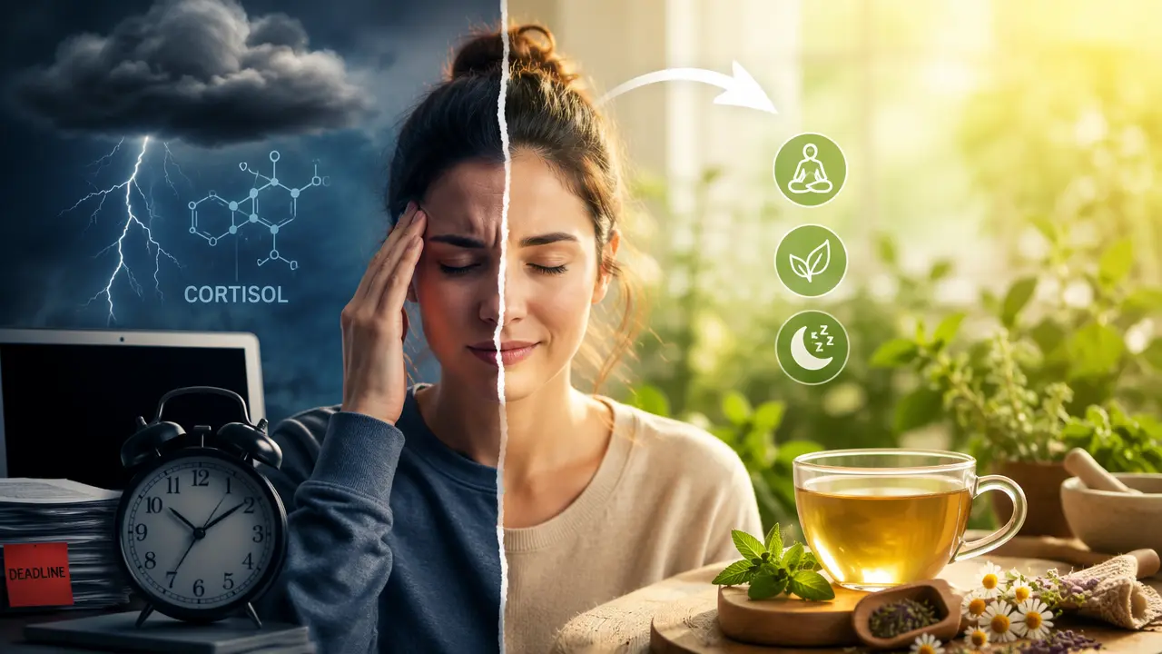 از کجا بفهمیم کورتیزول داریم؟ درمان خانگی کورتیزول بالا در زنان و مردان