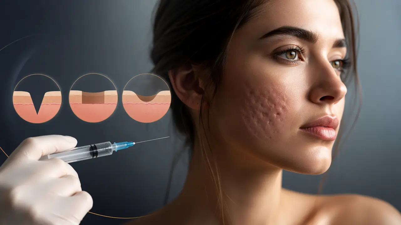 تزریق ژل برای جای جوش