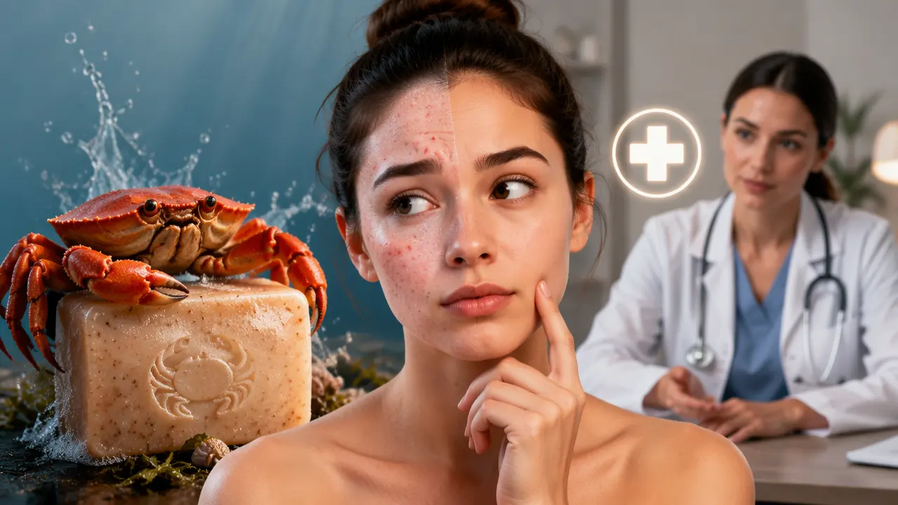 صابون خرچنگ برای جوش