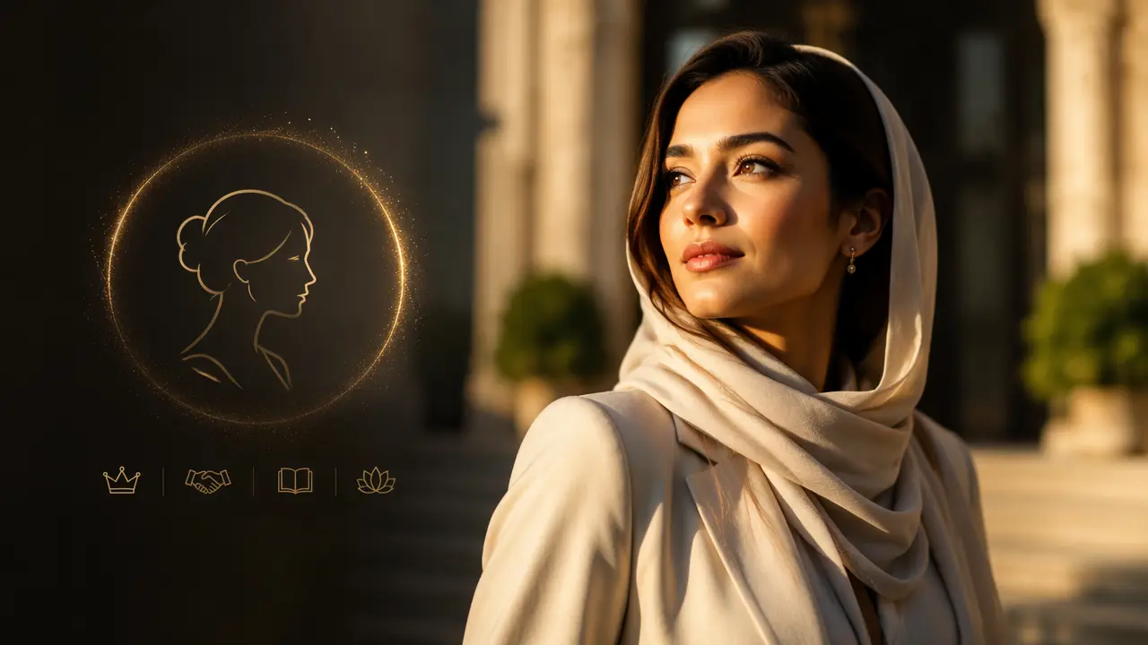 رفتار یک خانم باشخصیت واقعی