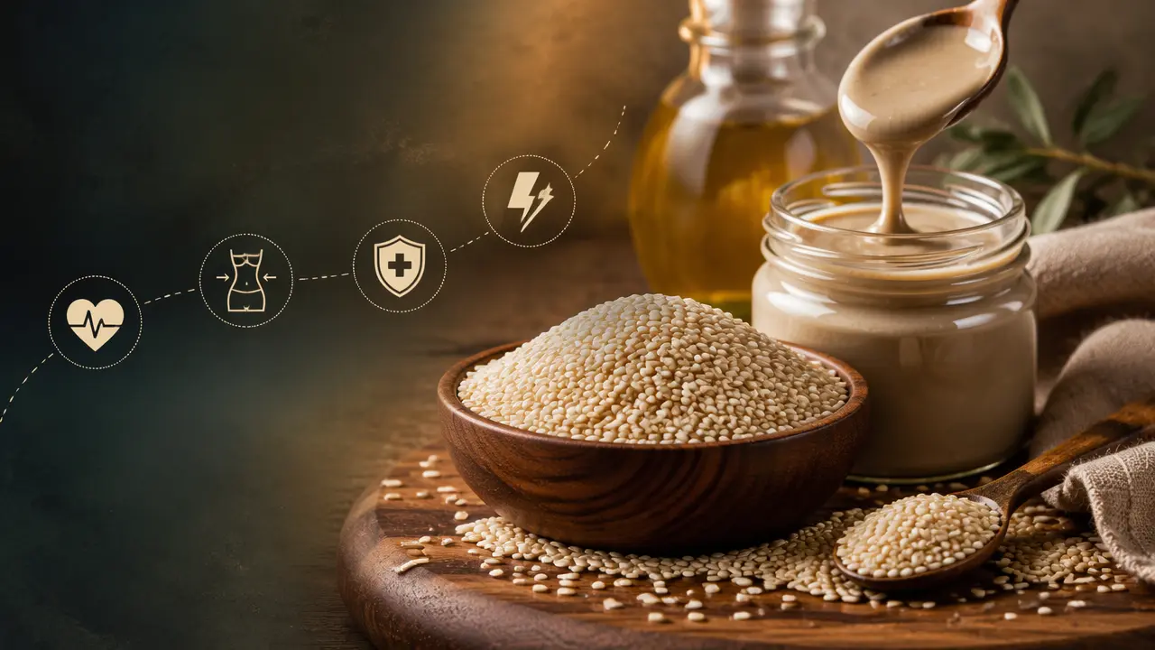 طریقه مصرف کنجد سفید