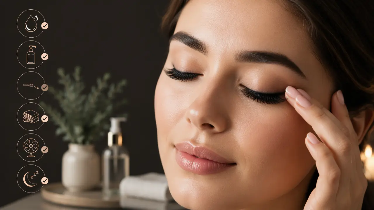 مراقبت های بعد از کاشت مژه؛ 11 نکته مهم برای ماندگاری بیشتر