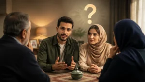 مطرح کردن تصمیم ازدواج با خانواده