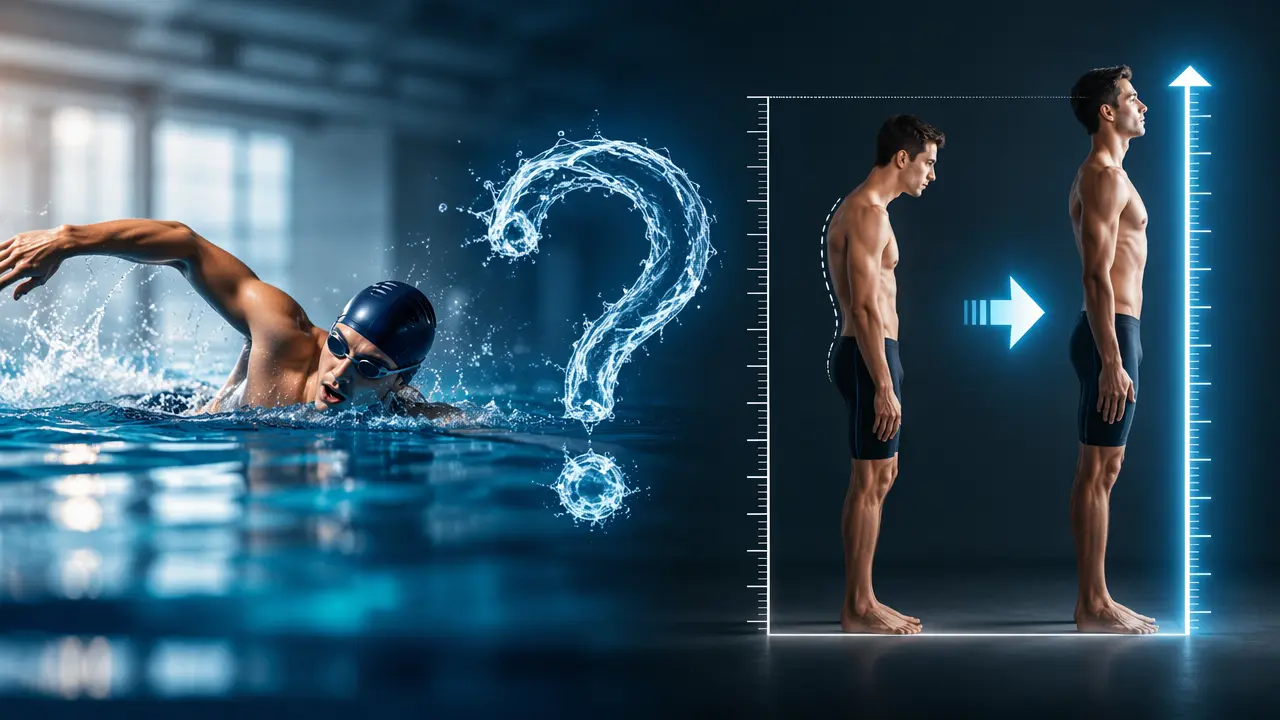 آیا شنا قد را بلند میکند یا کوتاه؟ چند سانتی متر تاثیر دارد؟