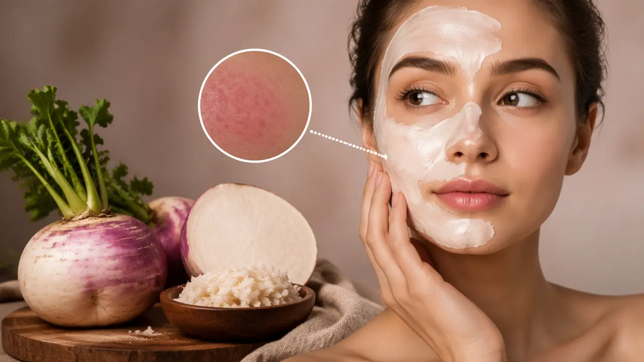 خواص شلغم برای پوست چیست؟