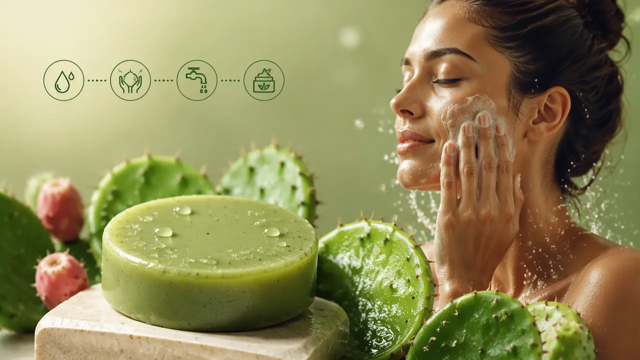 صابون کاکتوس برای پوست