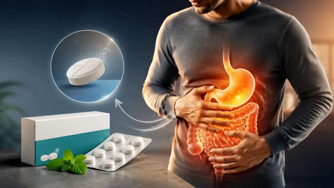 نحوه مصرف قرص دایمتیکون برای مشکلات گوارش، معده و روده