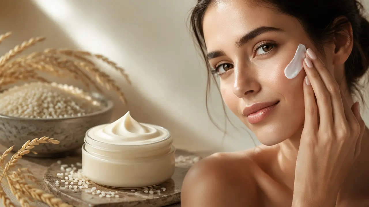 کرم برنج برای پوست