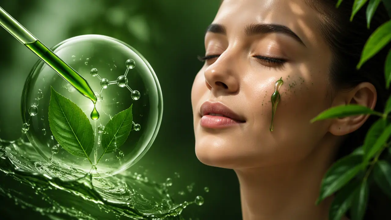 کلروفیل برای پوست چه فوایدی دارد؟