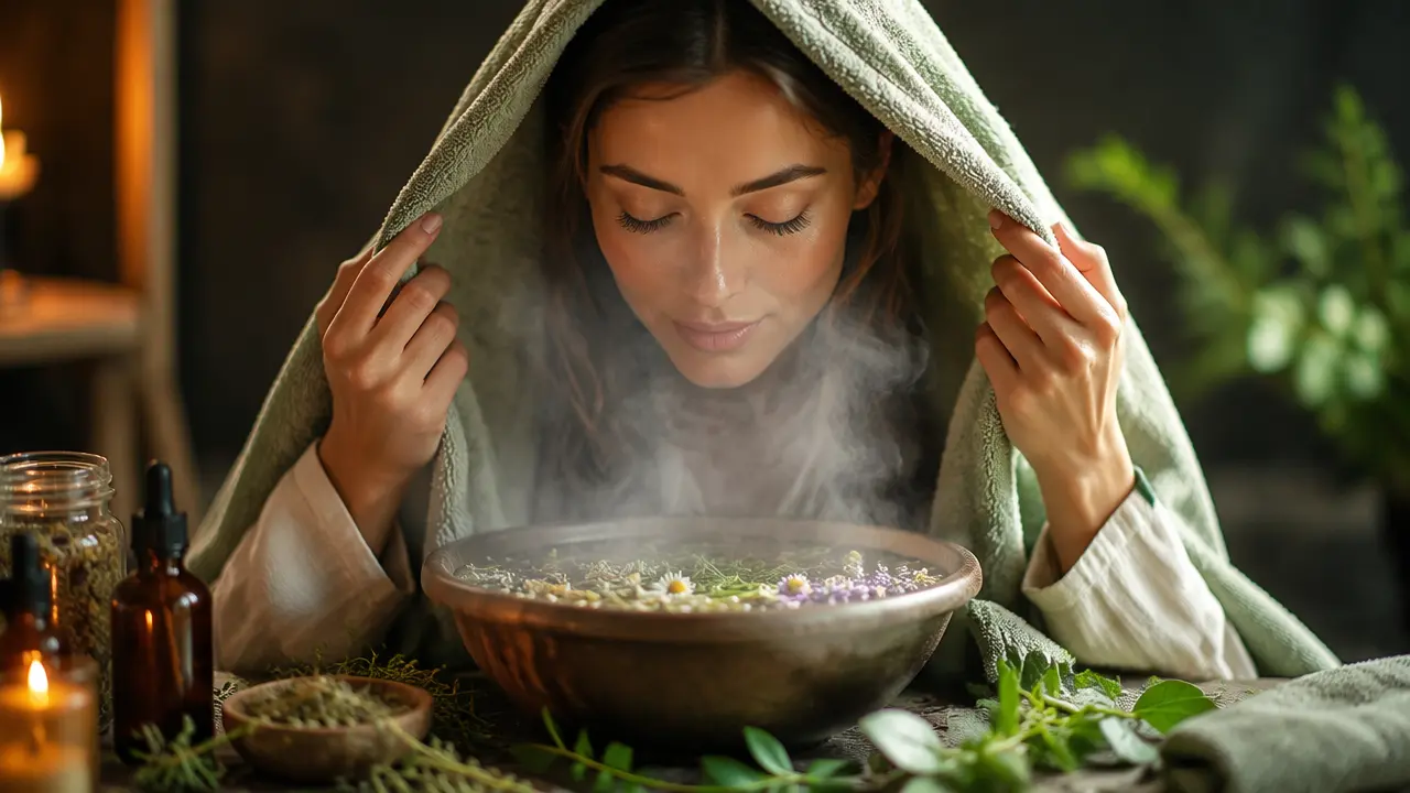برای بخور صورت از چه گیاهی استفاده کنیم؟ بهترین گزینه ها برای هر نوع پوست