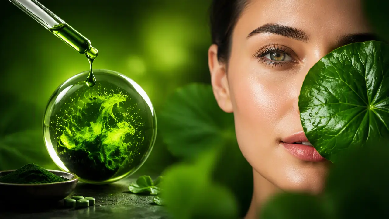 کلروفیل برای پوست چه فوایدی دارد؟ بررسی علمی مزایا و روش استفاده