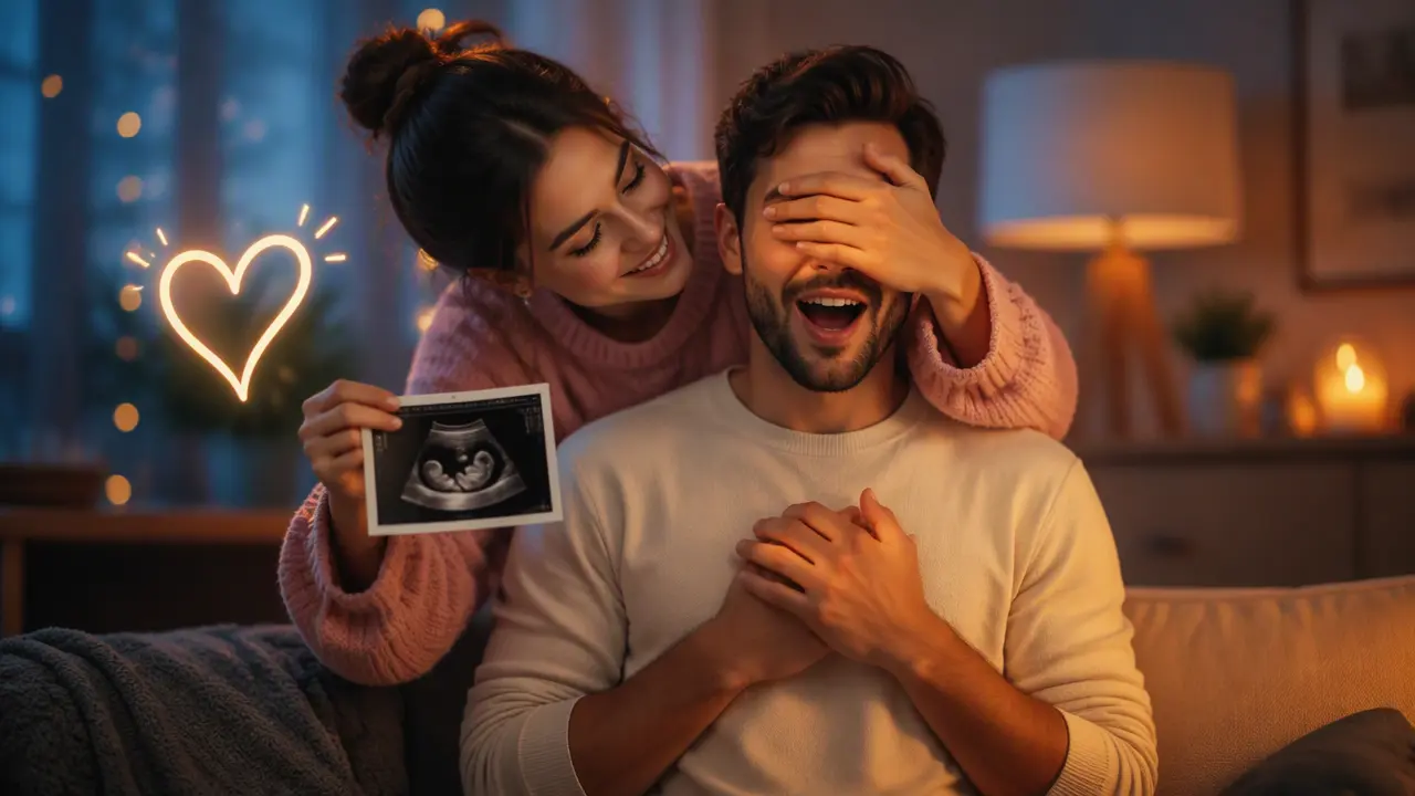 چطور خبر بارداری را به همسرم بگویم که تا آخر عمر یادش بماند؟