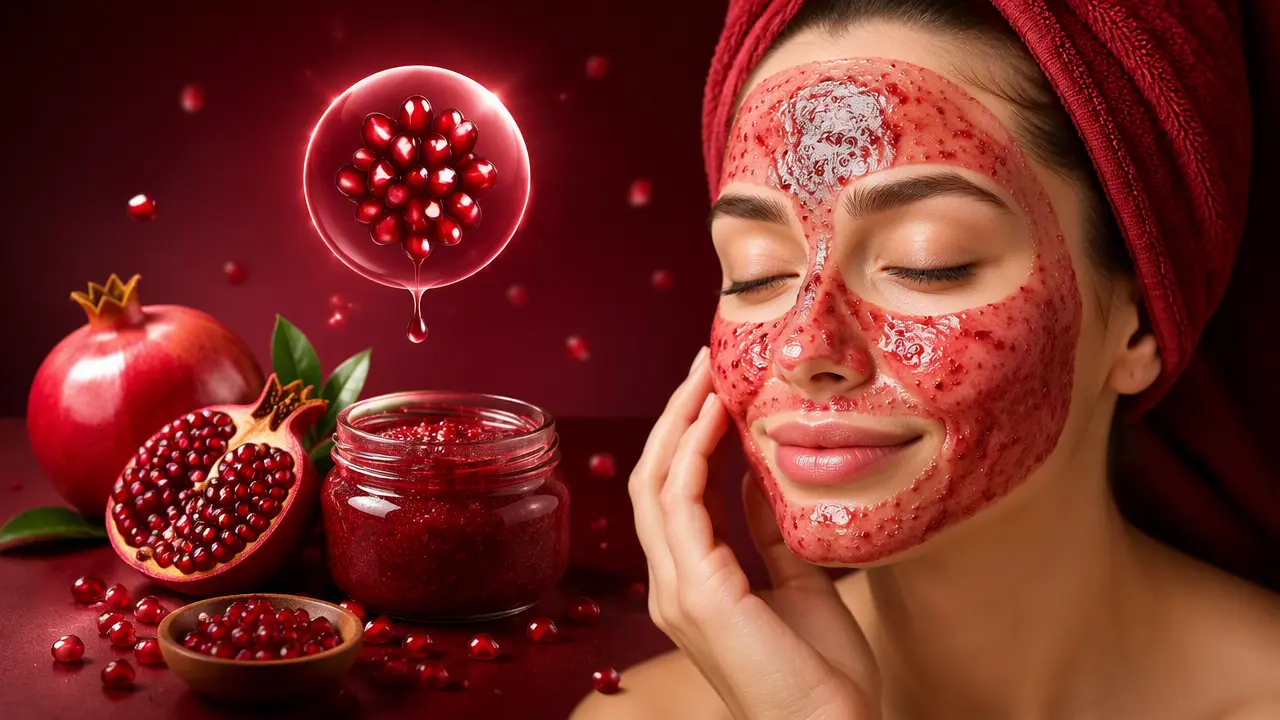 ماسک پوست انار برای صورت؛ 7 روش خانگی برای شفافیت و درخشندگی پوست