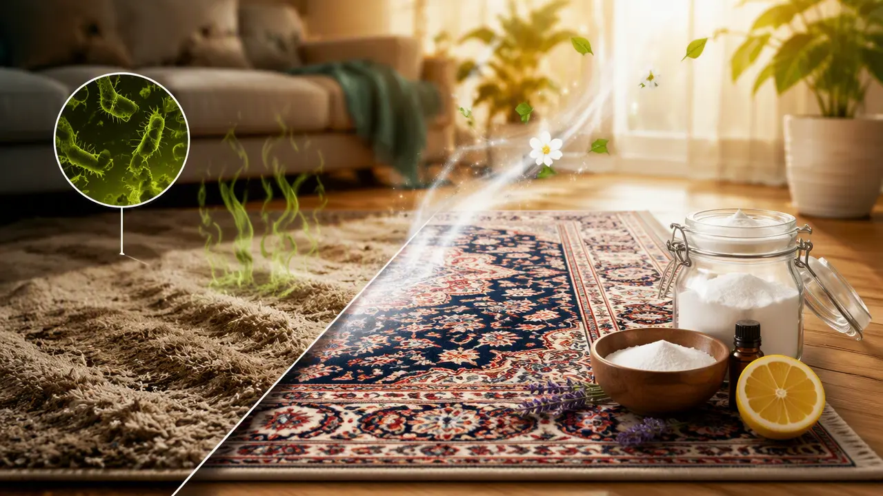 راهنمای کامل رفع بوی بد فرش