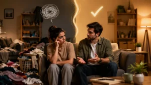 چگونه با همسر شلخته و بی نظم رفتار کنیم
