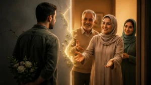 آشتی با خانواده همسر بعد از قطع رابطه