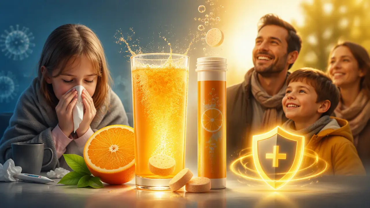 بهترین قرص جوشان برای سرماخوردگی و تقویت بدن برای کودکان و بزرگسالان
