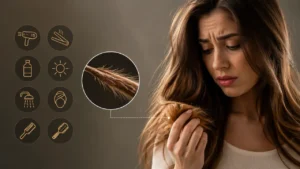 علت شکنندگی و خرد شدن مو چیست؟ 10 اشتباه رایج که باید بدانید