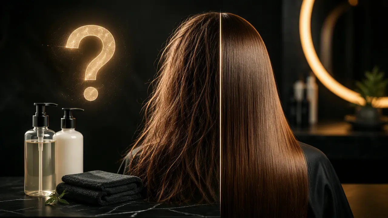 تکنیک بستر سازی مو قبل از کراتین چیست؟
