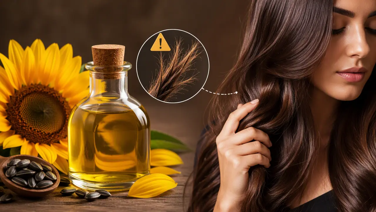 چگونه از روغن آفتابگردان برای داشتن موهای سالم استفاده کنیم؟