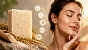 صابون سبوس برنج؛ بررسی 5 مزیت مهم برای سلامت و زیبایی پوست