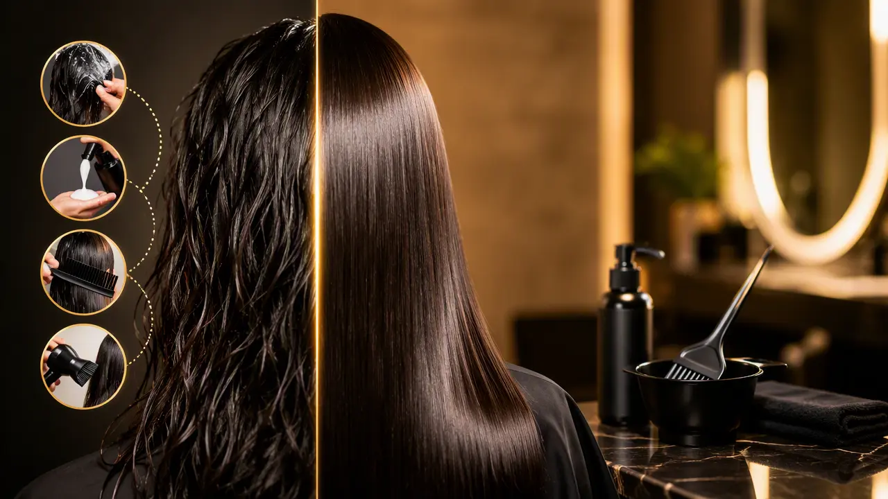 تکنیک بستر سازی مو قبل از کراتین چیست؟ آموزش کامل مراحل انجام کار