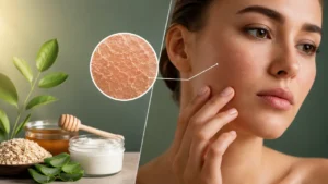 علت زبر شدن پوست صورت چیست؟ درمان خانگی زبری پوست صورت
