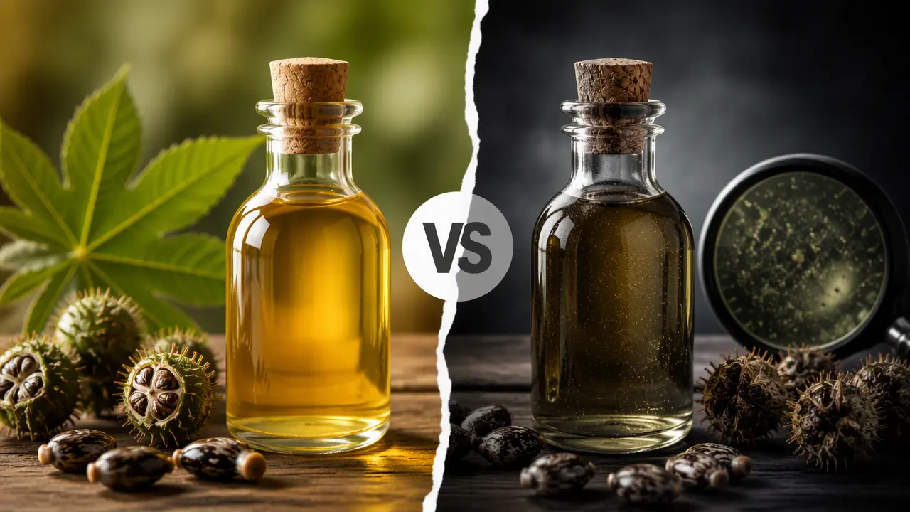 تفاوت روغن کرچک اصل و تقلبی