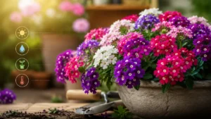 شرایط مناسب پرورش شاه پسند (Verbena)