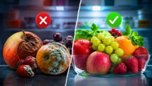 علت خراب شدن میوه در یخچال + روش جلوگیری از خراب شدن میوه در یخچال