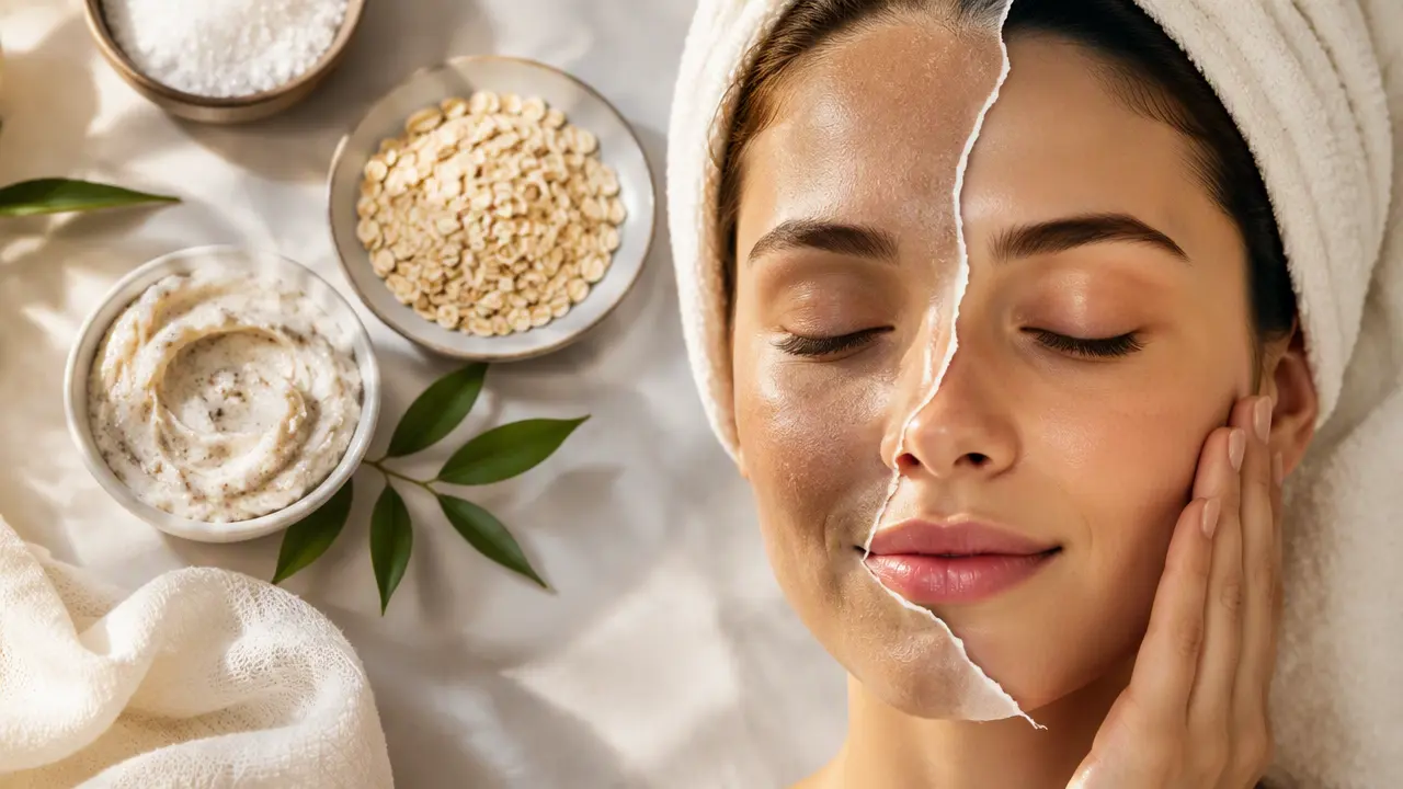 چگونه سلول های مرده صورت را بدون آسیب به پوست از بین ببریم؟