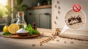 بهترین روش های خانگی برای از بین بردن لانه مورچه در خانه