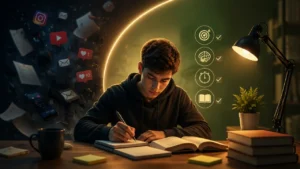 11 تکنیک ضد حواس پرتی موقع درس خواندن