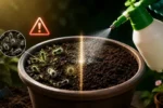 چگونه خاک گلدان را ضدعفونی کنیم؟