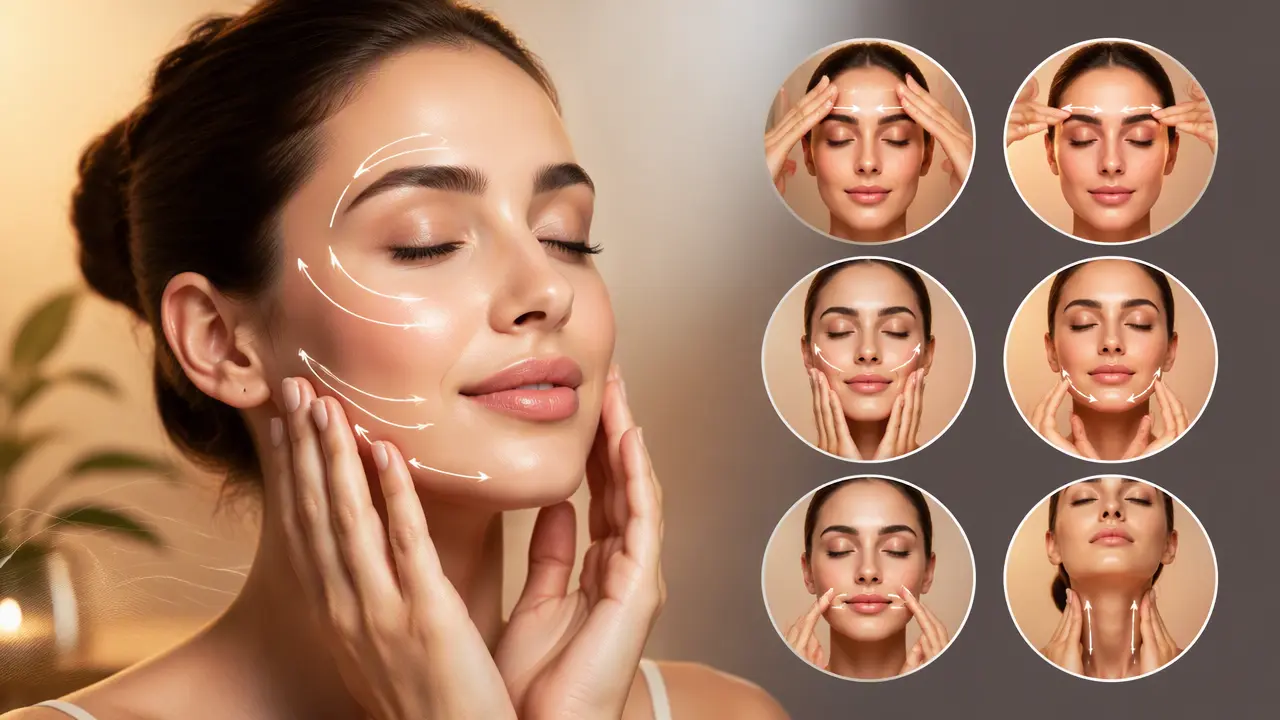 6 تکنیک ماساژ صورت برای کلاژن سازی و جوانسازی پوست