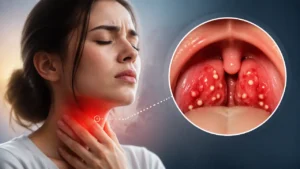 جوش ته گلو نشانه چیست؟ درمان دانه های قرمز و سفید ته حلق